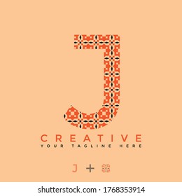 This is the design of the letter J logo with the initial logo style. This logo is suitable for companies or other creative business sharing. This logo can be used for commercial & educational.
