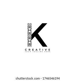Este es el diseño del logotipo de la letra k con el estilo del logotipo inicial. Este logotipo es adecuado para empresas u otras empresas creativas compartidas. Este logotipo puede utilizarse para fines comerciales y educativos.