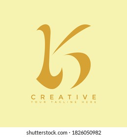 Este es el diseño del logotipo de la letra K con el estilo del logotipo inicial. Este logotipo es adecuado para empresas u otras empresas creativas compartidas. 