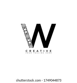 Este es el diseño del logotipo de la letra W con el estilo del logotipo inicial. Este logotipo es adecuado para empresas u otras empresas creativas compartidas. Este logotipo puede utilizarse para fines comerciales y educativos.