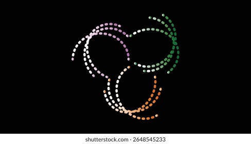 This design likely features an animal illustration set against a black background. The artwork utilizes a CMYK color model, black, white, red, green, blue, yellow, , and magenta hues.