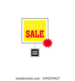 This is a design for promotion on online shopping sites and postings on social media