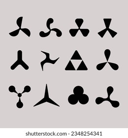 This design is a shape or object icon that depicts 3 shapes in 1 icon. This icon can be used for purposes such as clothing design and other apparel designs.
