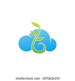 This design is suitable for logos or icons related to nature, plants, eco-friendly technology, agriculture, etc.