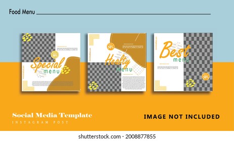 This design template is suitable for marketing on social media