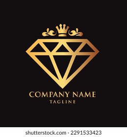 Das ist ein Diamant-Logo-Design