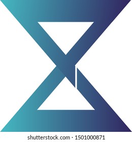 This is a different symbol and hourglass. We can think of it as a Z symbol