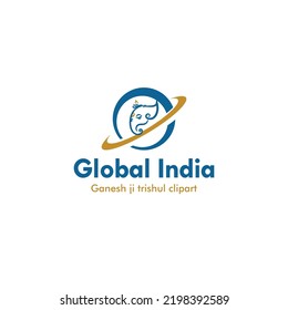 this is a Digital marketing logo Global x India.