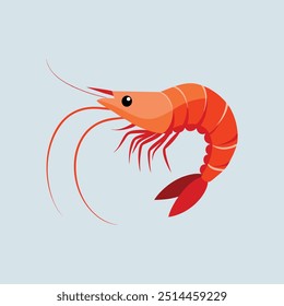 Este produto digital apresenta uma ilustração de arte vetorial detalhada Emperor Shrimp, perfeita para uso em projetos com tema marinho, materiais educativos ou projetos digitais criativos.