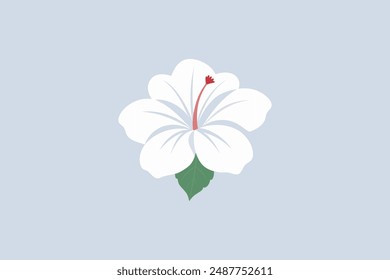 This digital product features a stunning vector art illustration of a beautiful Hibiscus flower, showcasing intricate details and vibrant colors. Ideal for graphic design projects.