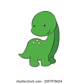 This is a Dinosaur clipart. Digitally drawing and colored and downloading easily. Anyone can change colors with their own skills.
