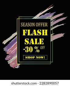 
This is a discount background banner design