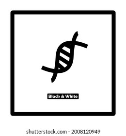 Dies ist eine dunkel-schwarz-weißes Symbol-Logo-Vektorgrafik