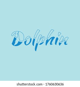 This is a dolphin vector design. This design is suitable to be used for business, education, entertaiment, and as a logo for underwater activities or other sports.