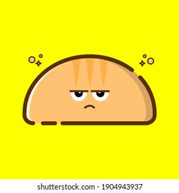This doodle bread with cute expresison