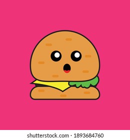 This is doodle design of burger for your bussines