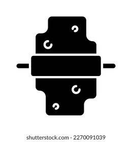 this is a dough icon
icon with glyph style and pixel perfect
this is one of the icons from the icon sets with Cooking theme