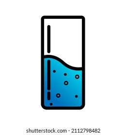 This is a drink-related icon using a filled outline style that can be used for your project purposes
