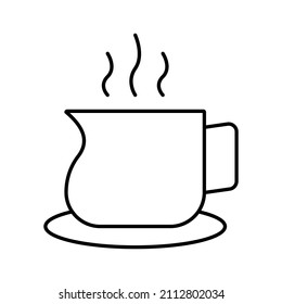 This is a drink-related icon using a simple outline style that can be used for your project purposes