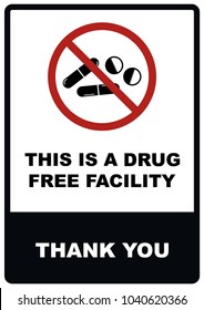 This is a drug free facility