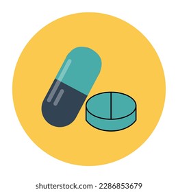 this is drugs vector icon design