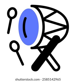 This Drum (bedug) icon is suitable for Ramadan Islamic event etc