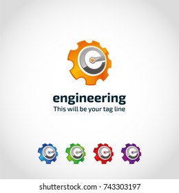 This is a E letter logo used for many purposes.