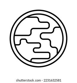 this is a earth icon
icon with outline and pixel perfect style
this is one of the icons from the icon sets with Astronomy theme