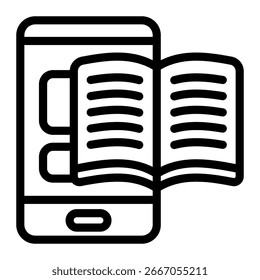 This Ebook icon is suitable for College, School, Education, etc.