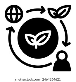 This Ecological icon is suitable for Eco friendly consumption, Ecology, and Renewable Energy