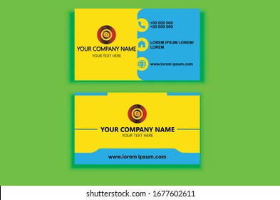 This is editable modern business card.