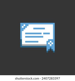 this is education icon in pixel art with simple color and black background ,this item good for presentations,stickers, icons, t shirt design,game asset,logo and your project.