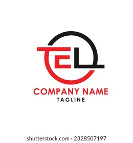 This is el typography logo design.