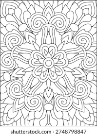 This elaborate floral 
