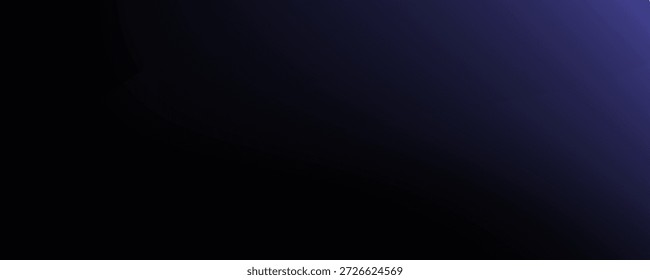 This elegant dark blue to black gradient offers a captivating abstract background for various design needs. 