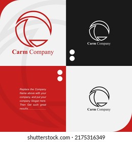 This elegant logo is perfect for high-end companies, and is an adoption of the letter "C".
