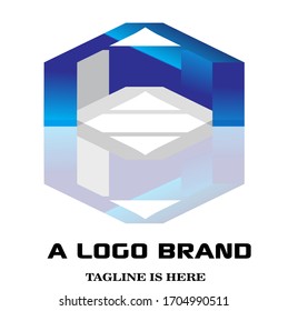 This elegant logo vector symbol with the concept of the letter A alphabet, is suitable for technology companies that want to develop, or any other company that would require this logo