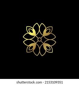 Este elegante y lujoso logo. Muy moderno estilo dorado y fácil de usar, el logotipo se puede usar para cualquier negocio relacionado con los ojos y otros.