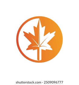 This is an elegant maple logo design that can be used for companies or for accessories. The logo is round, clean and beautiful.