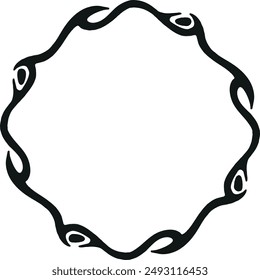 This elegant ornate frame with intricate scrollwork is the perfect addition to any object. Crafted with attention to detail, this frame exudes sophistication and timeless beauty.