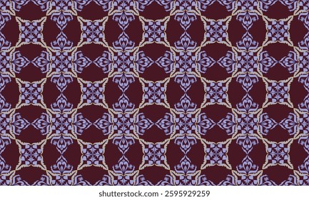 This elegant red and  grey seamless damask vector pattern is ideal for fabric applications like upholstery, curtains, luxury bedding, table linens, fabric pattern, decorative cushions, high-end fashio