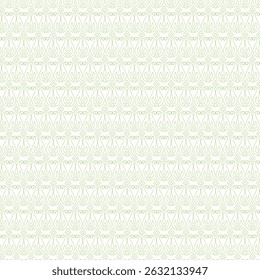 Este vetor elegante apresenta um delicado motivo de arte de linha floral que se repete perfeitamente através de um fundo branco limpo.