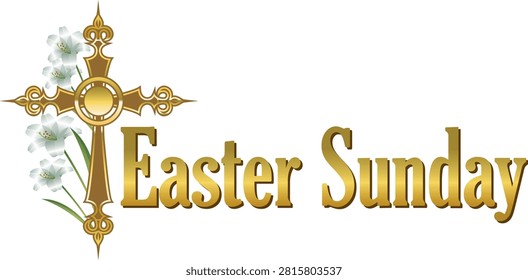 This elegant vector illustration features the words 