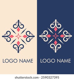 This elegant vector illustration is ideal for luxury branding, boutique logos, decorative patterns, and classic emblem designs. Perfect for businesses in fashion, beauty, hospitality.