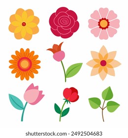 This elegant and vibrant flower pattern design is the perfect choice for stock suites, adding a touch of beauty and sophistication to any setting. Inspired by the mesmerizing allure of nature's blosso