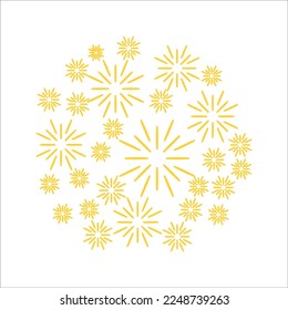 This element is suitable for various types of graphic designs such as,
New year post, celebration post, birthday invitation letter and etc.
