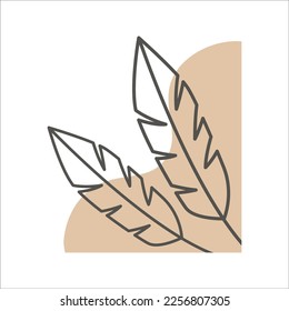 This is an element suitable for various types of graphic design such as beauty and massage advertisements, skincare advertisements, wedding invitations and other beautiful designs.