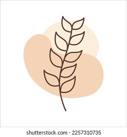 This is an element suitable for various types of graphic design such as beauty and massage advertisements, skincare advertisements, wedding invitations and other beautiful designs.