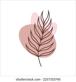 This is an element suitable for various types of graphic design such as beauty and massage advertisements, skincare advertisements, wedding invitations and other beautiful designs.