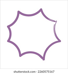 This element is suitable for various types graphic designs such as greeting cards, social media posts, stickers, banners, and so on.